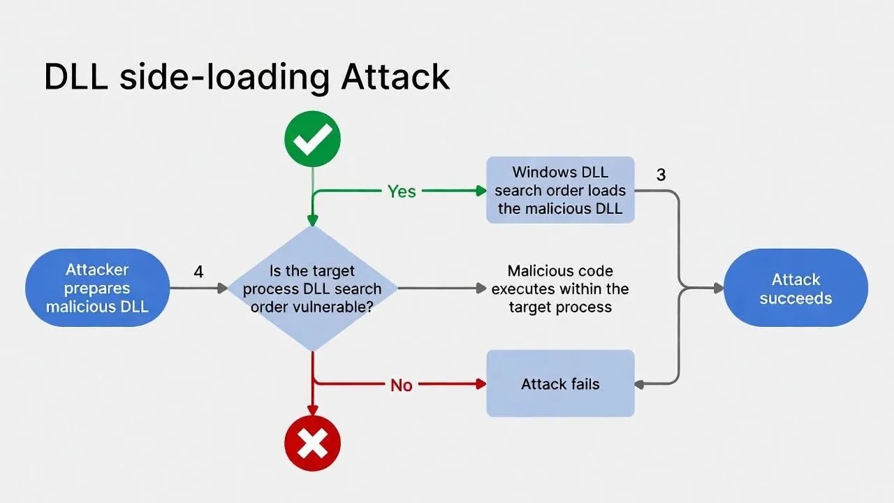 Επίθεση πλευρικής φόρτωσης DLL (Πηγή - Ασφάλεια)